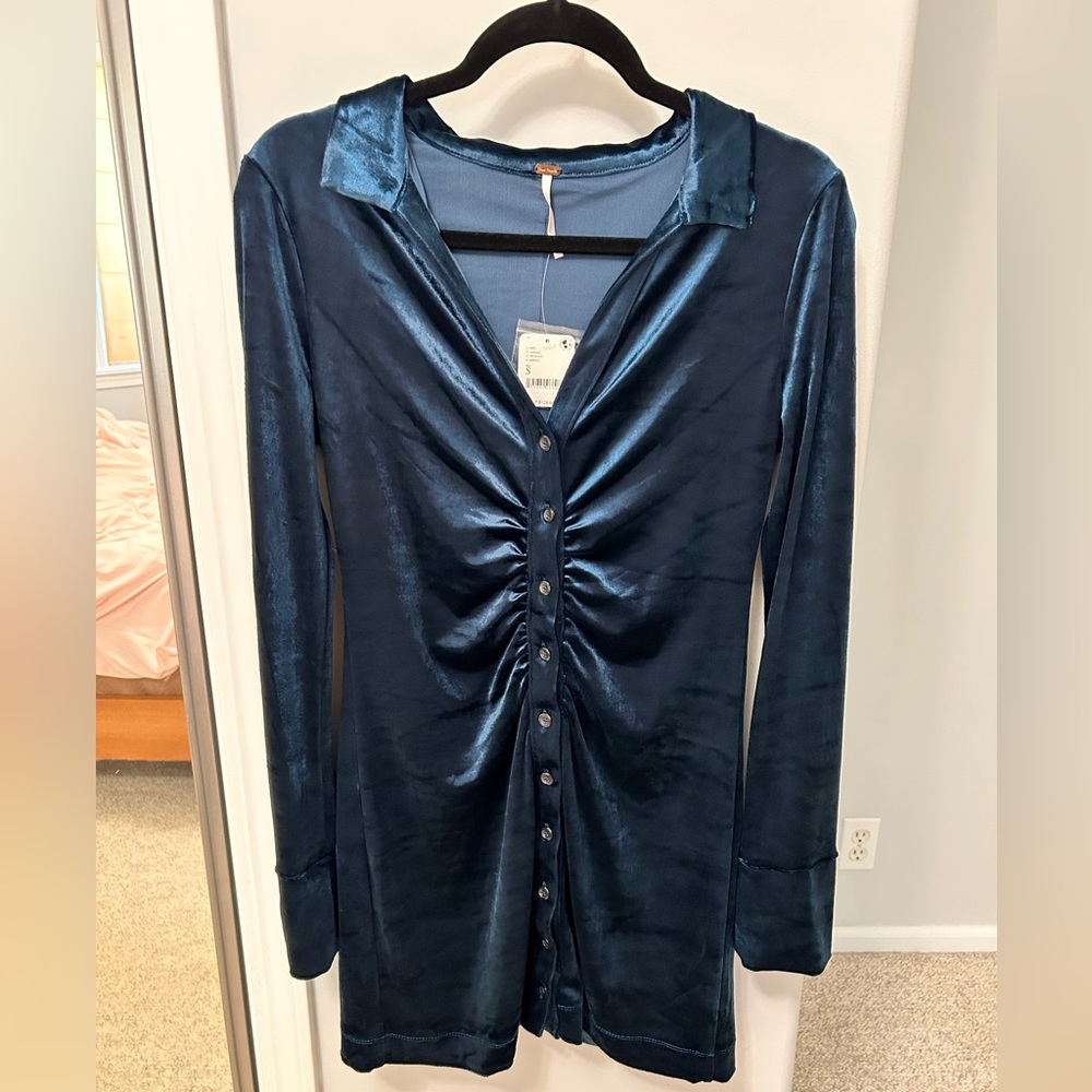 Free People Velvet Bodycon